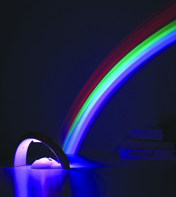 Projecteur arc-en-ciel