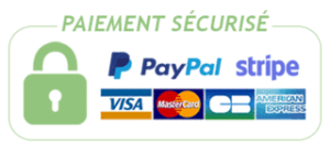 Paiement sécurisé PAYPAL STRIPE