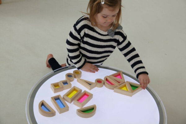 Ensemble de blocs arc-en-ciel