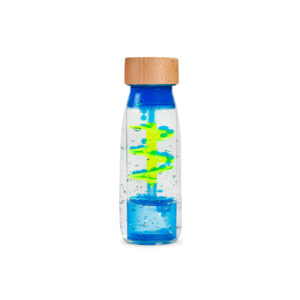 Bouteille sensorielle Spirale Bleue