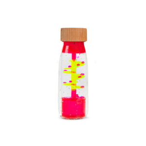 Bouteille sensorielle Spirale rose